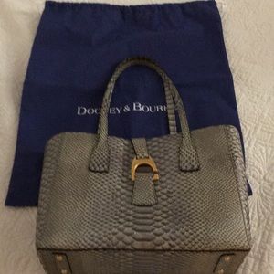 Dooney & Burke tote leather embossed